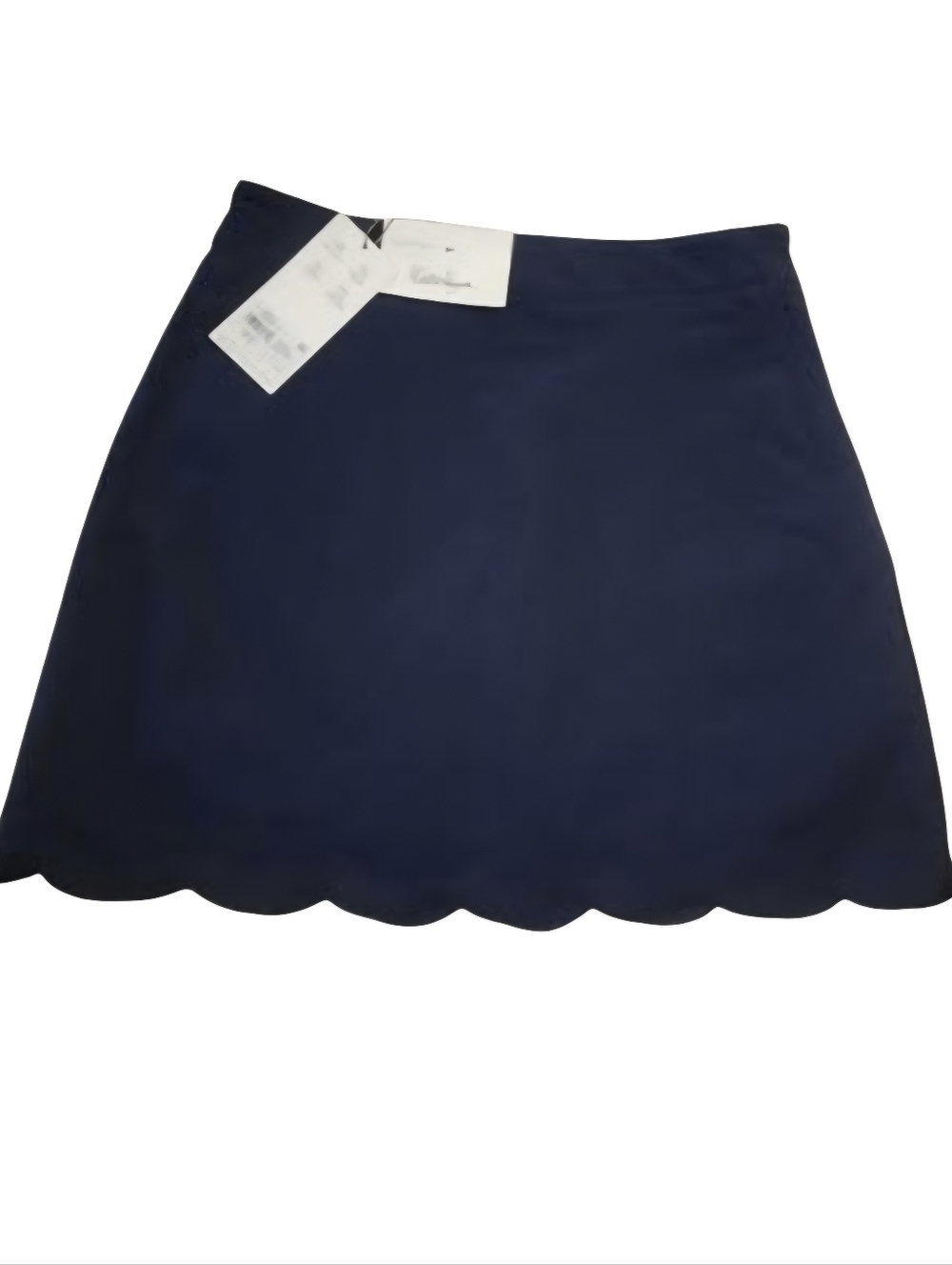 Walter Hagen Navy Scalloped Hem Golf Skort